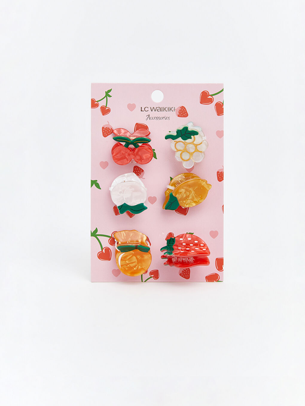 Karışık Kız Çocuk Mandal Toka Seti 6'lı