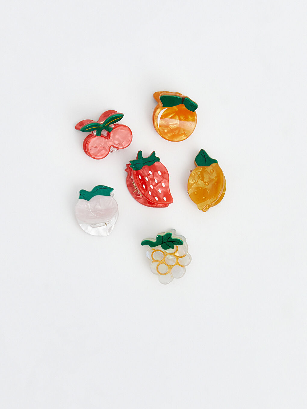 Karışık Kız Çocuk Mandal Toka Seti 6'lı-1