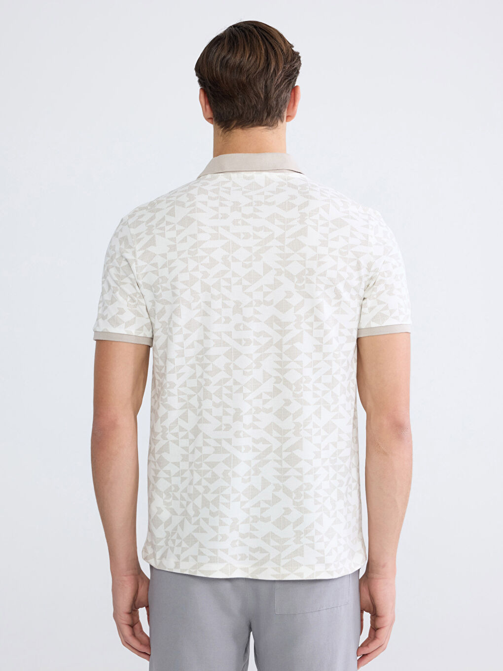 Man BEIGE T-Shirt-3