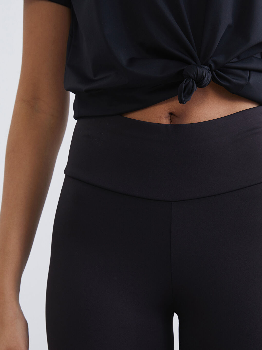 Women's Active Leggings with Elastic Waistband-2