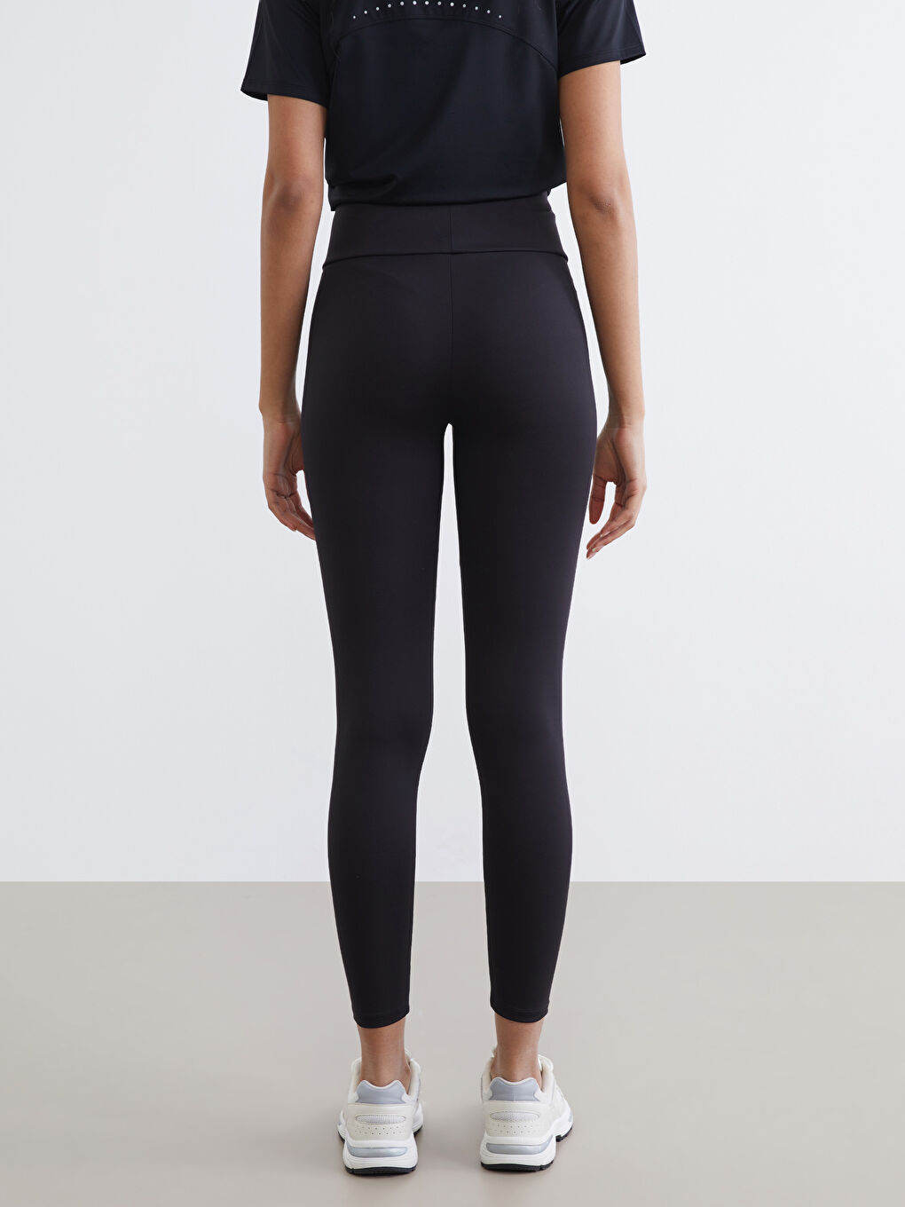 Women's Active Leggings with Elastic Waistband-3