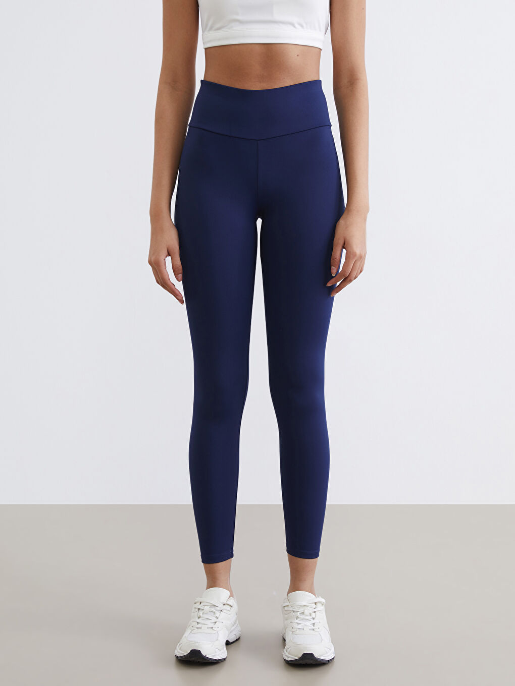 Women's Active Leggings with Elastic Waistband-1