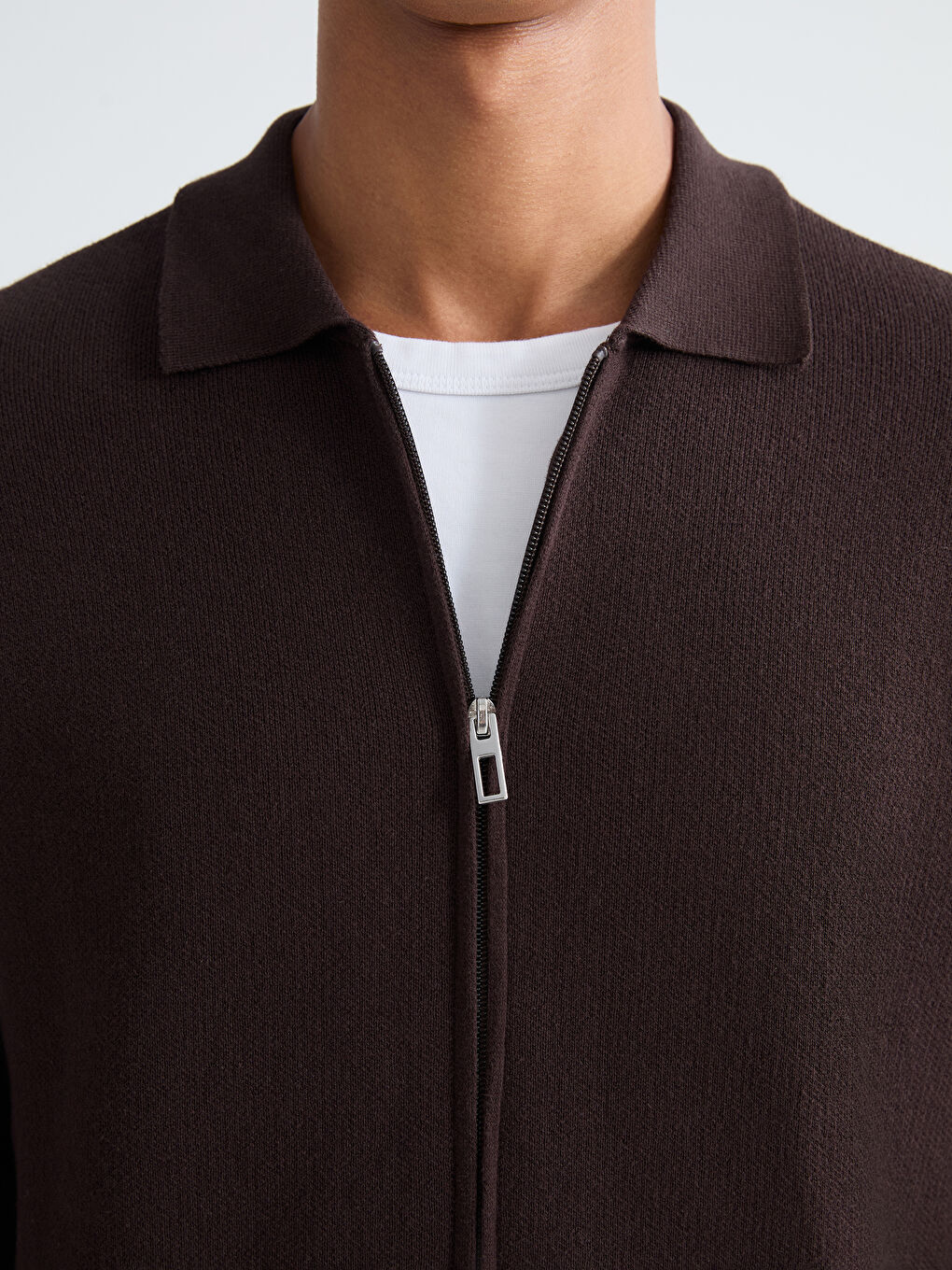 Чоловік КОРИЧНЕВИЙ Кардиган-2