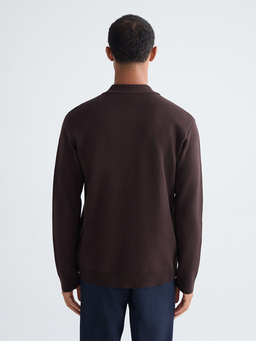 Чоловік КОРИЧНЕВИЙ Кардиган-3