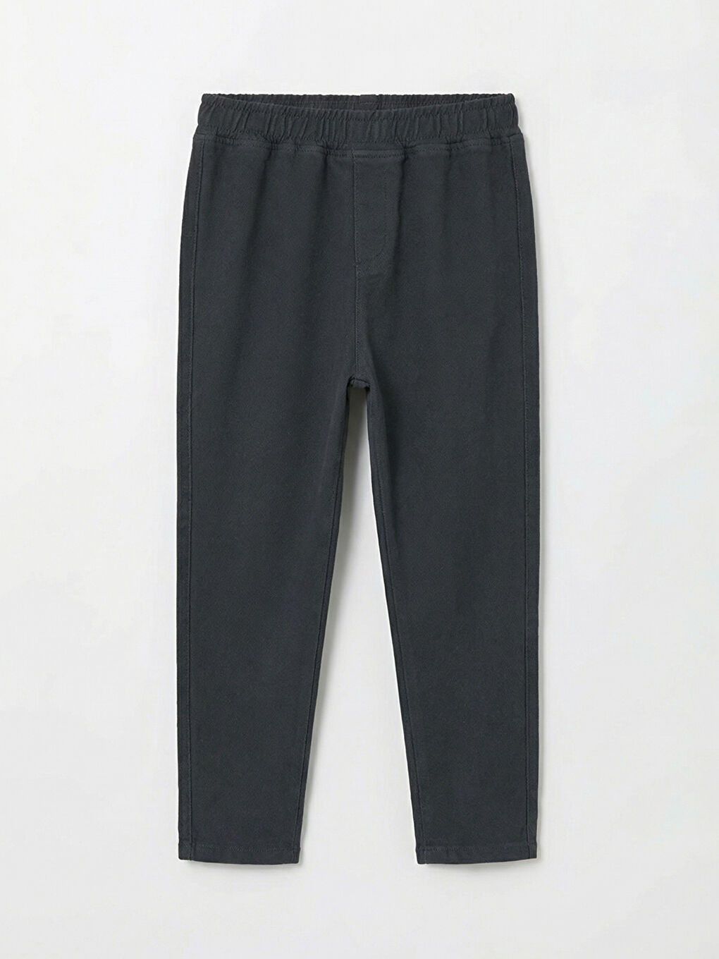 Bej Kısa Kollu Çizgili Erkek Çocuk Gömlek ve Pantolon-3