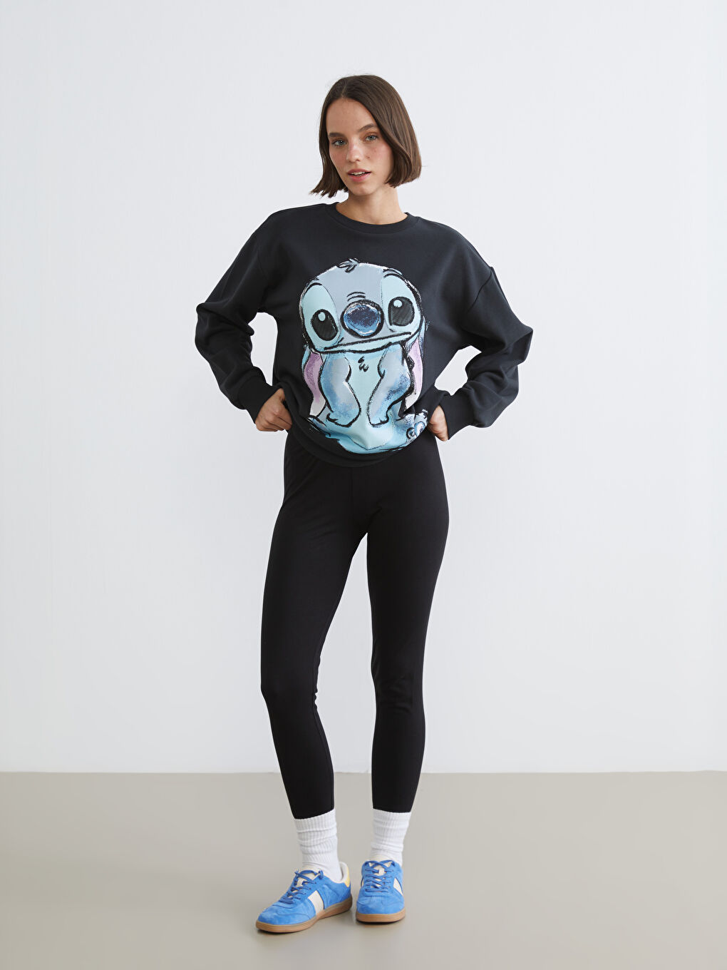 Женские леггинсы с эластичным поясом