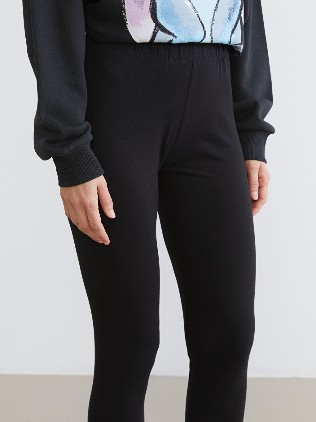 Женские леггинсы с эластичным поясом-2