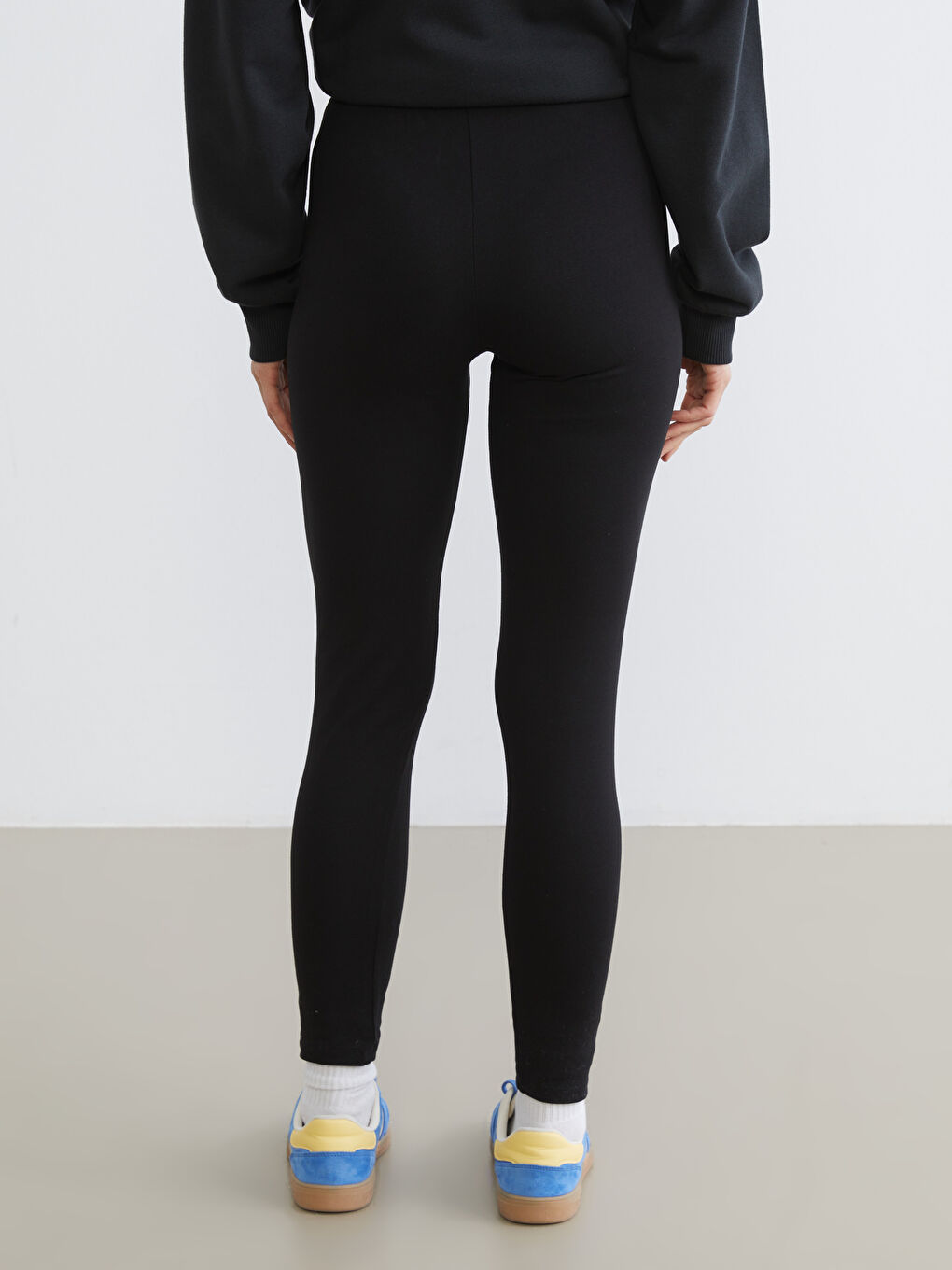 Женские леггинсы с эластичным поясом-3