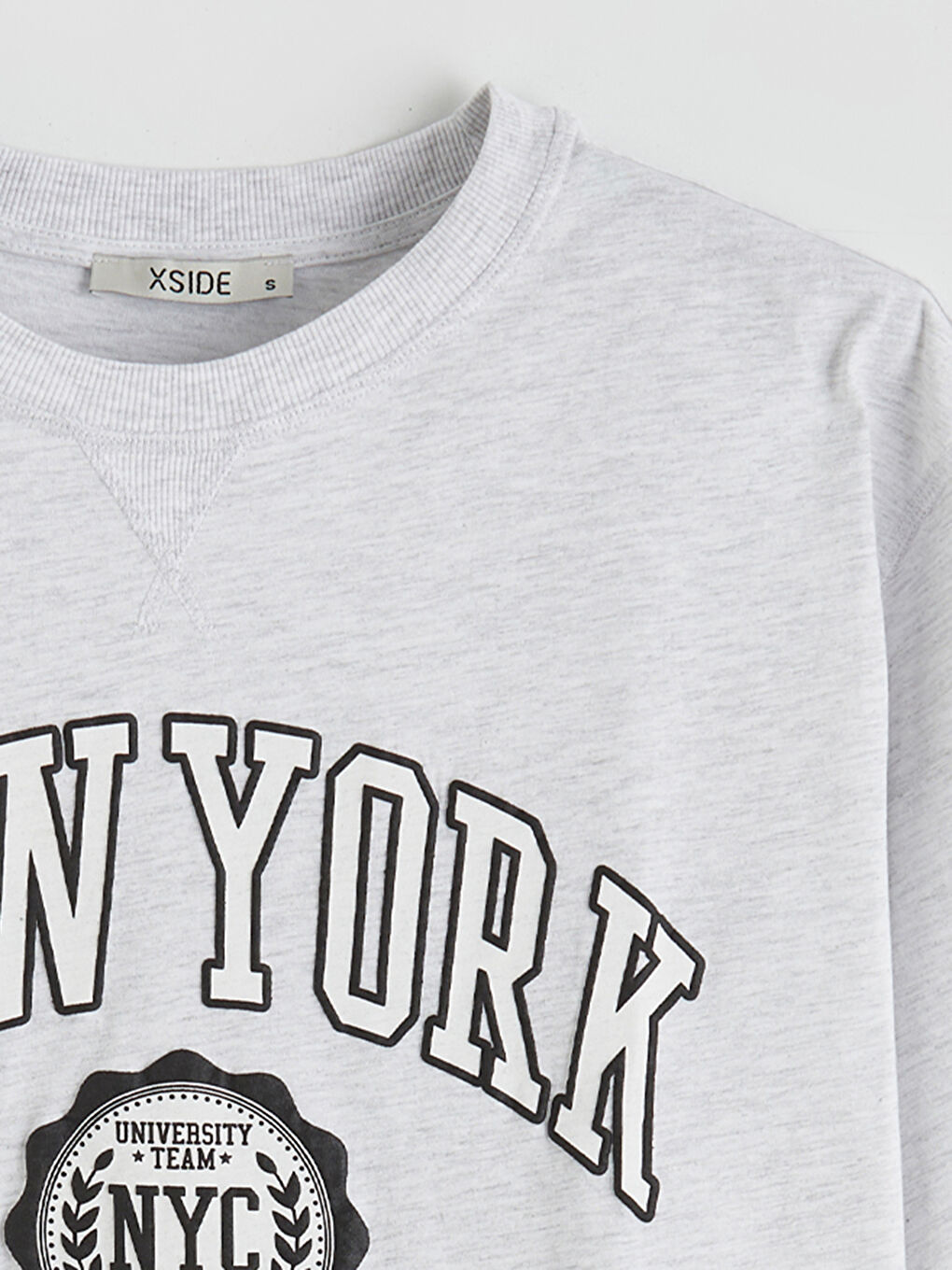 Әйелдер сұр Футболка-5