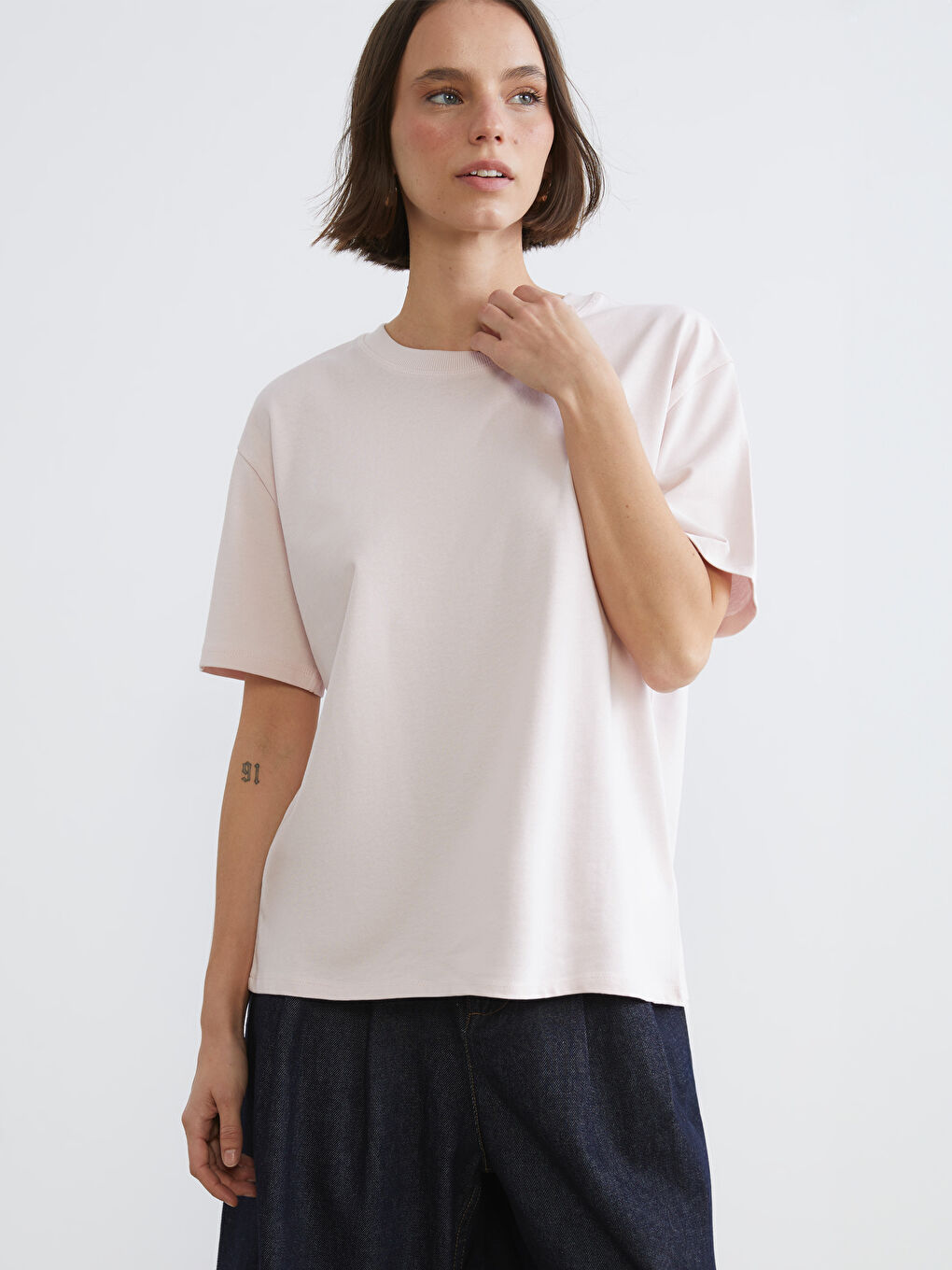 Әйелдер қызғылт Футболка