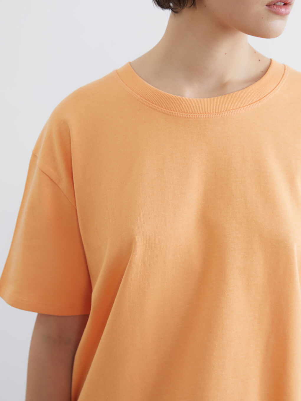 Crew Neck Women's T-Shirt-2