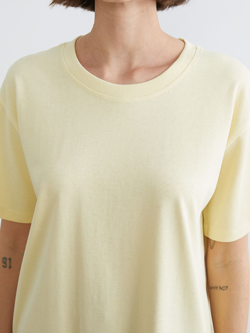 Әйелдер сары Футболка-2