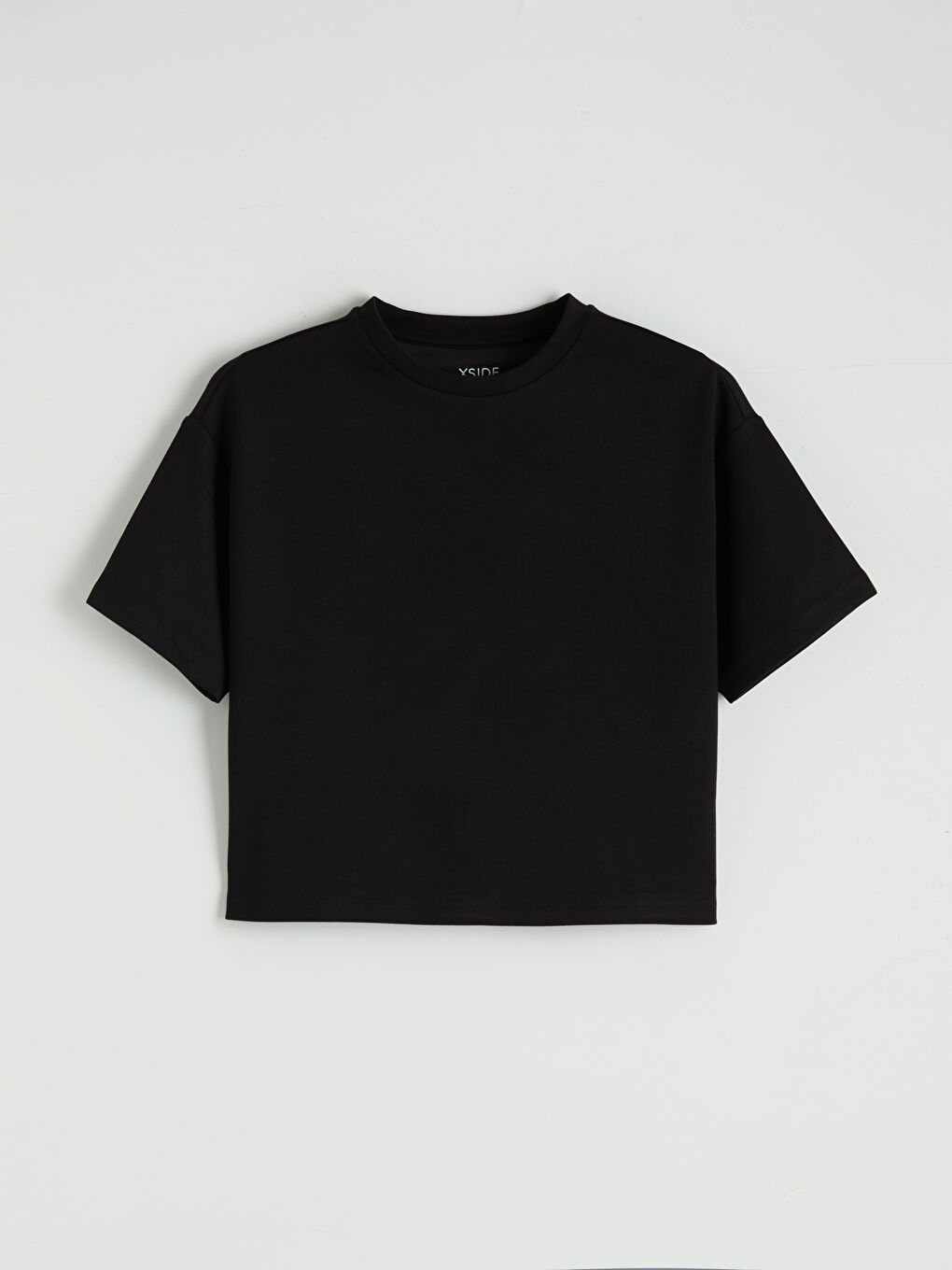 Жұмсақ жанасымды оверсайз футболка.-4