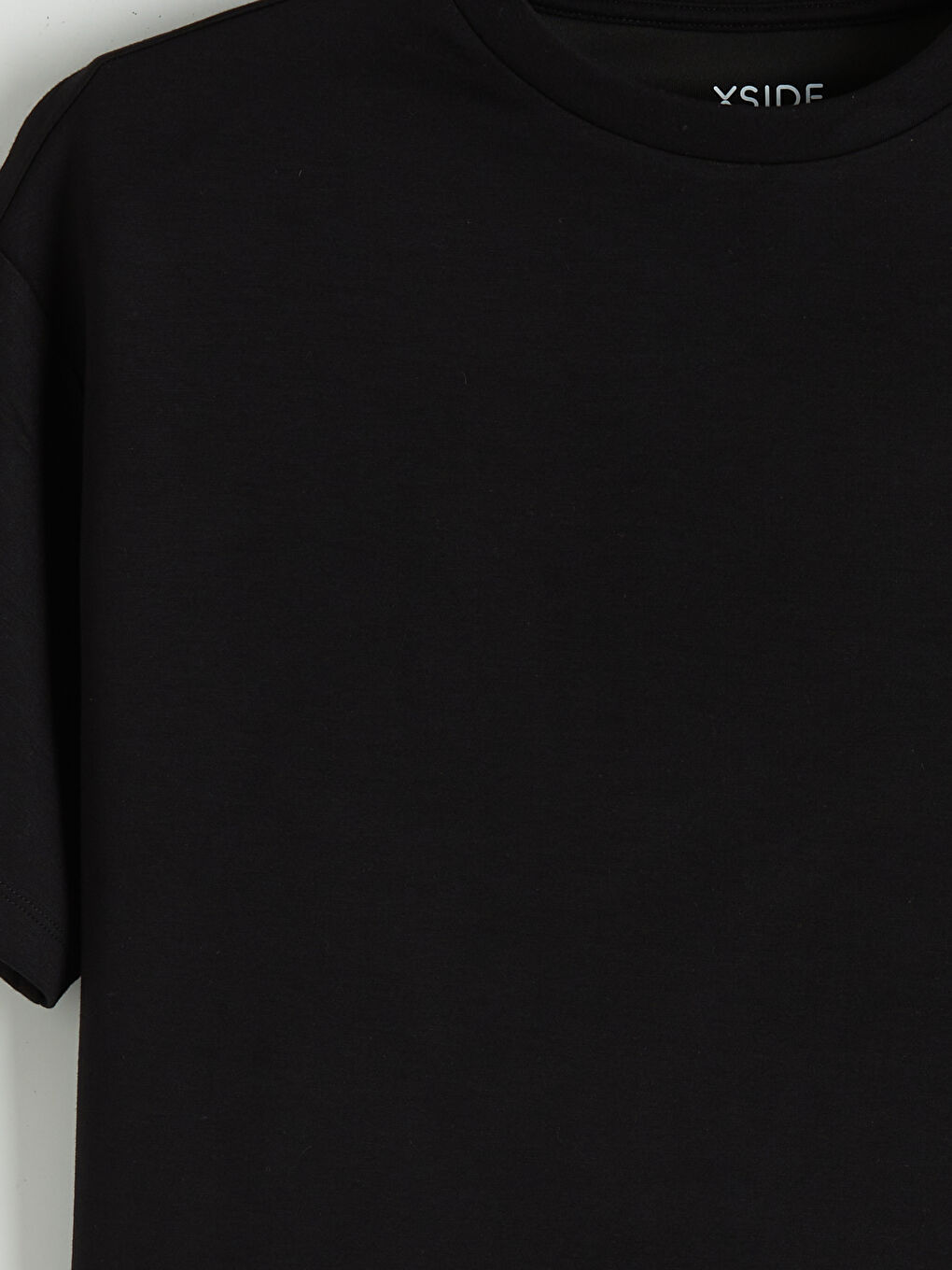 Жұмсақ жанасымды оверсайз футболка.-5