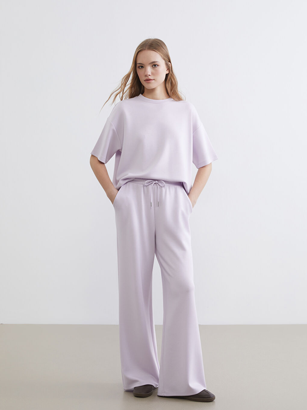 Γυναικείο παντελόνι φόρμας Soft Touch με ελαστική ζώνη μέσης