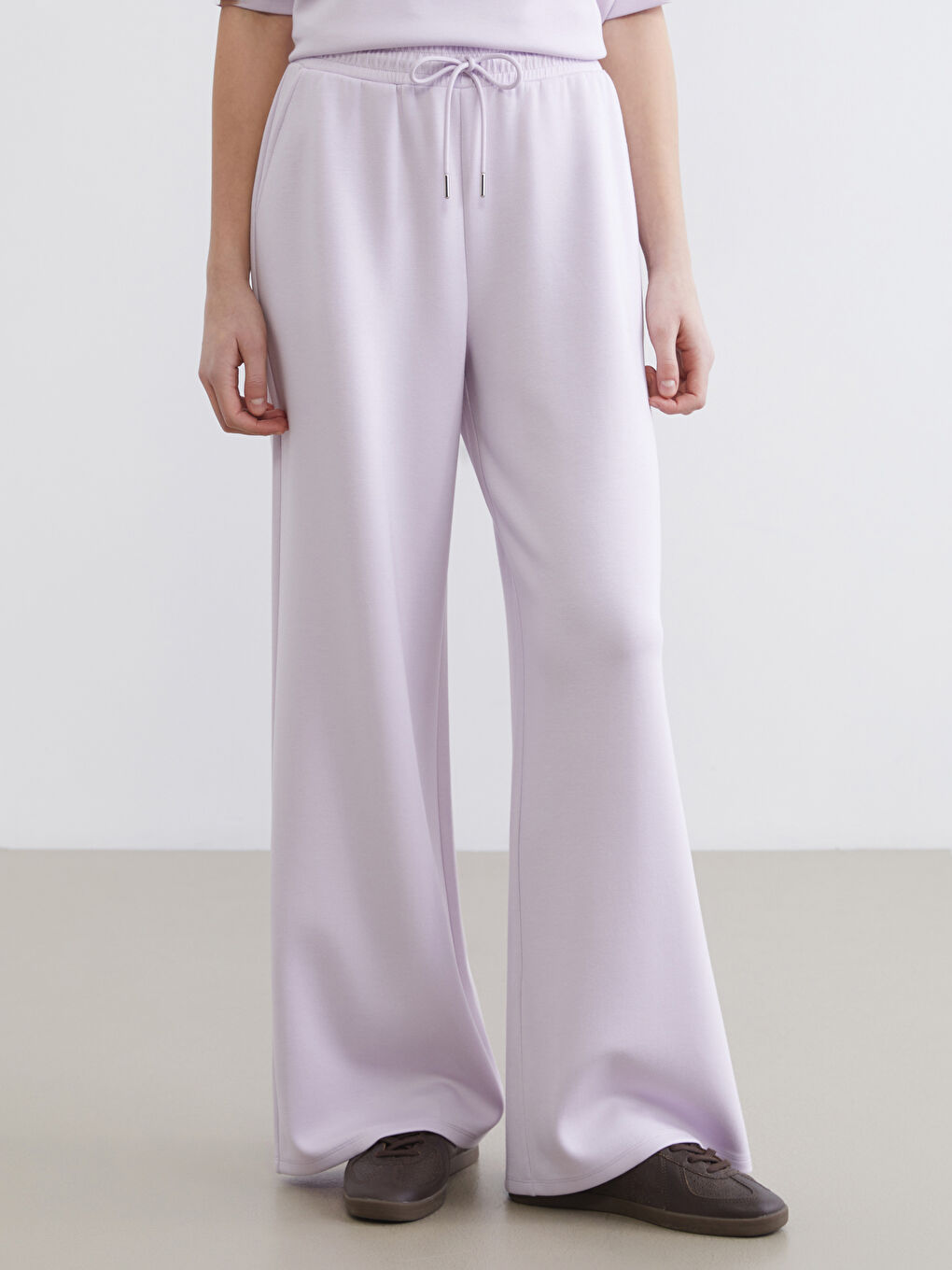 Γυναικείο παντελόνι φόρμας Soft Touch με ελαστική ζώνη μέσης-1