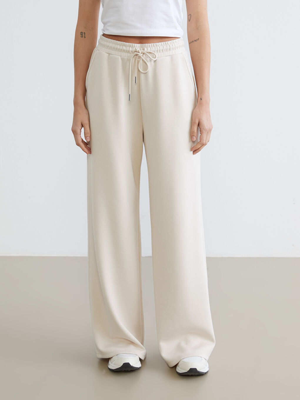 Әйелдер сарғыш Жайлы спорт шалбар-1