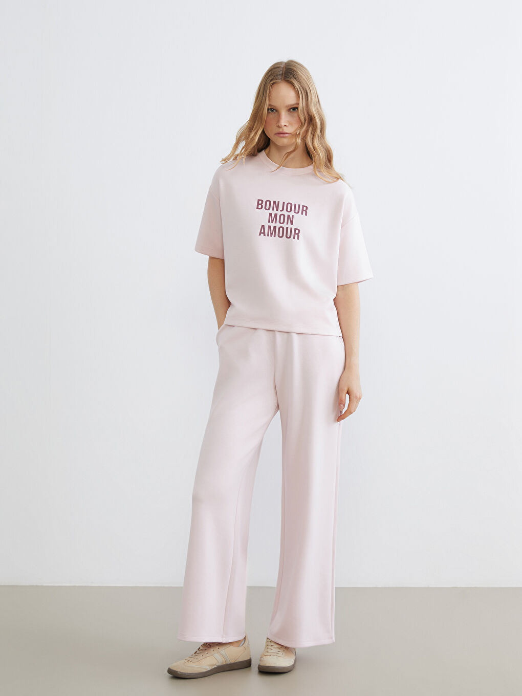 Әйелдер қызғылт Жайлы спорт шалбар