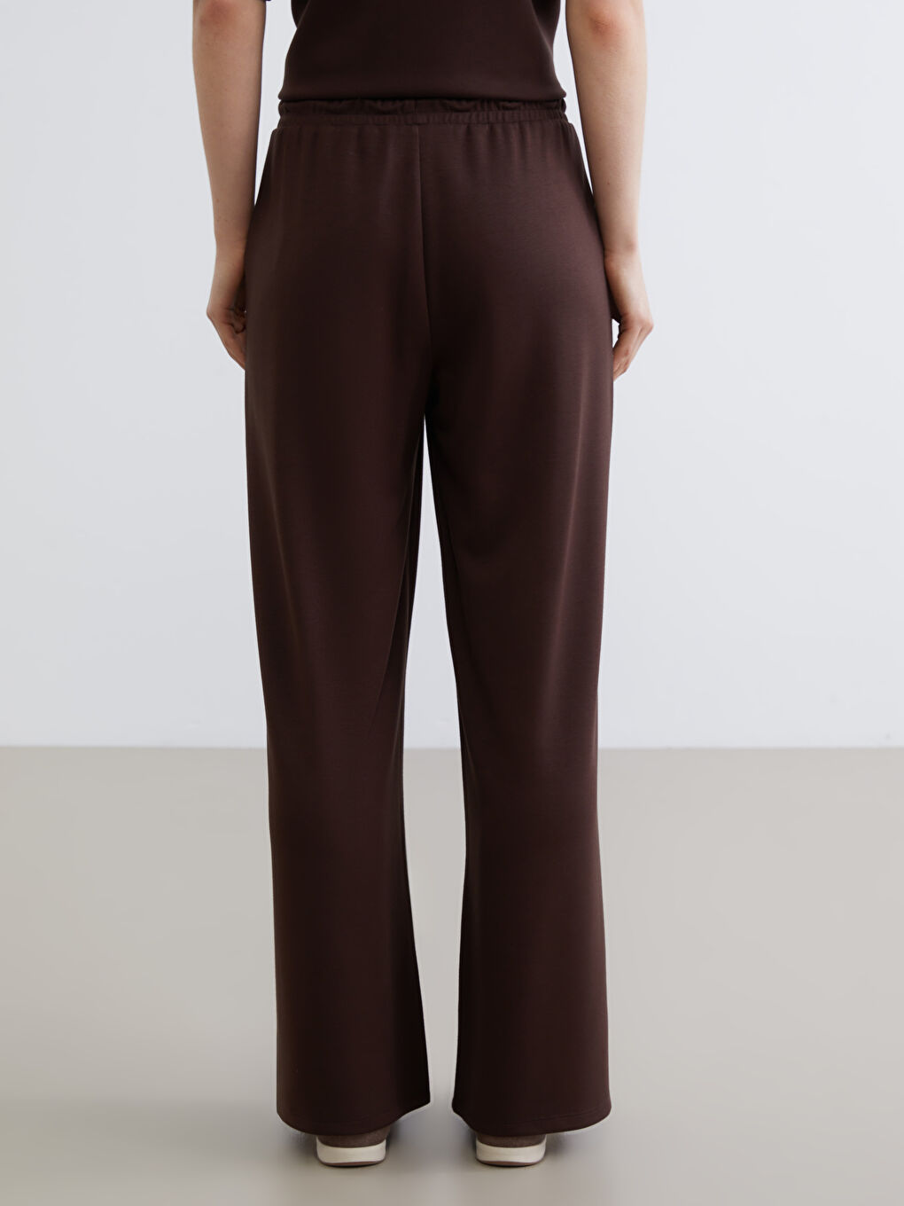 Әйелдер қоңыр Жайлы спорт шалбар-3