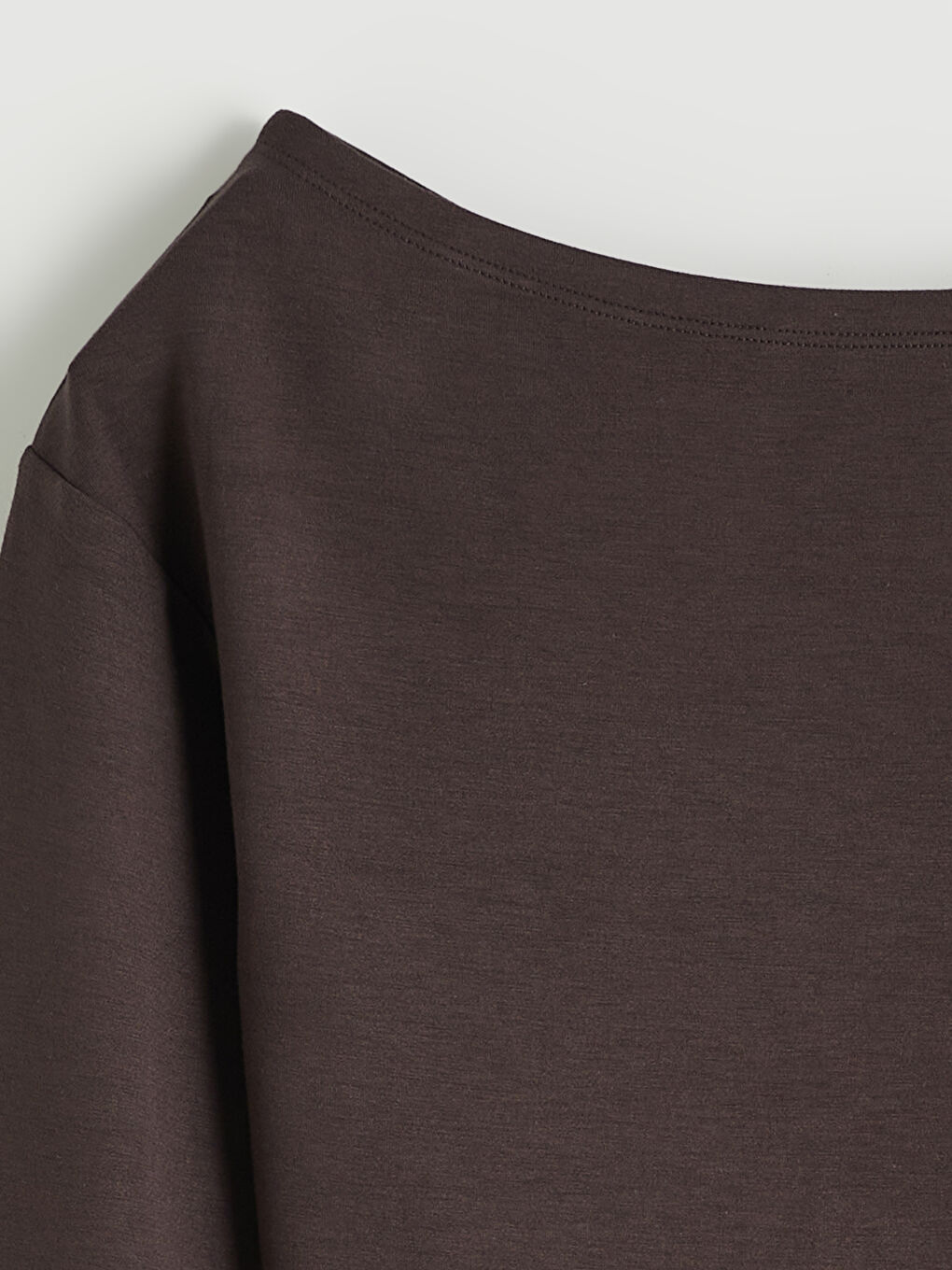 Boat Neck Soft Touch Women's Sweatshirt-5