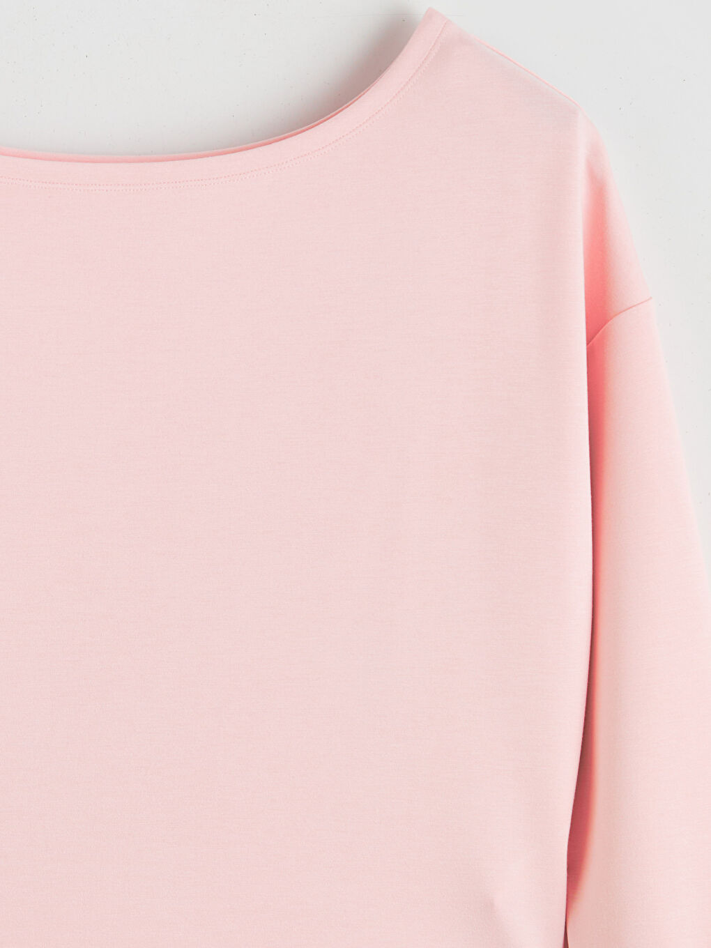 Boat Neck Soft Touch Women's Sweatshirt-5