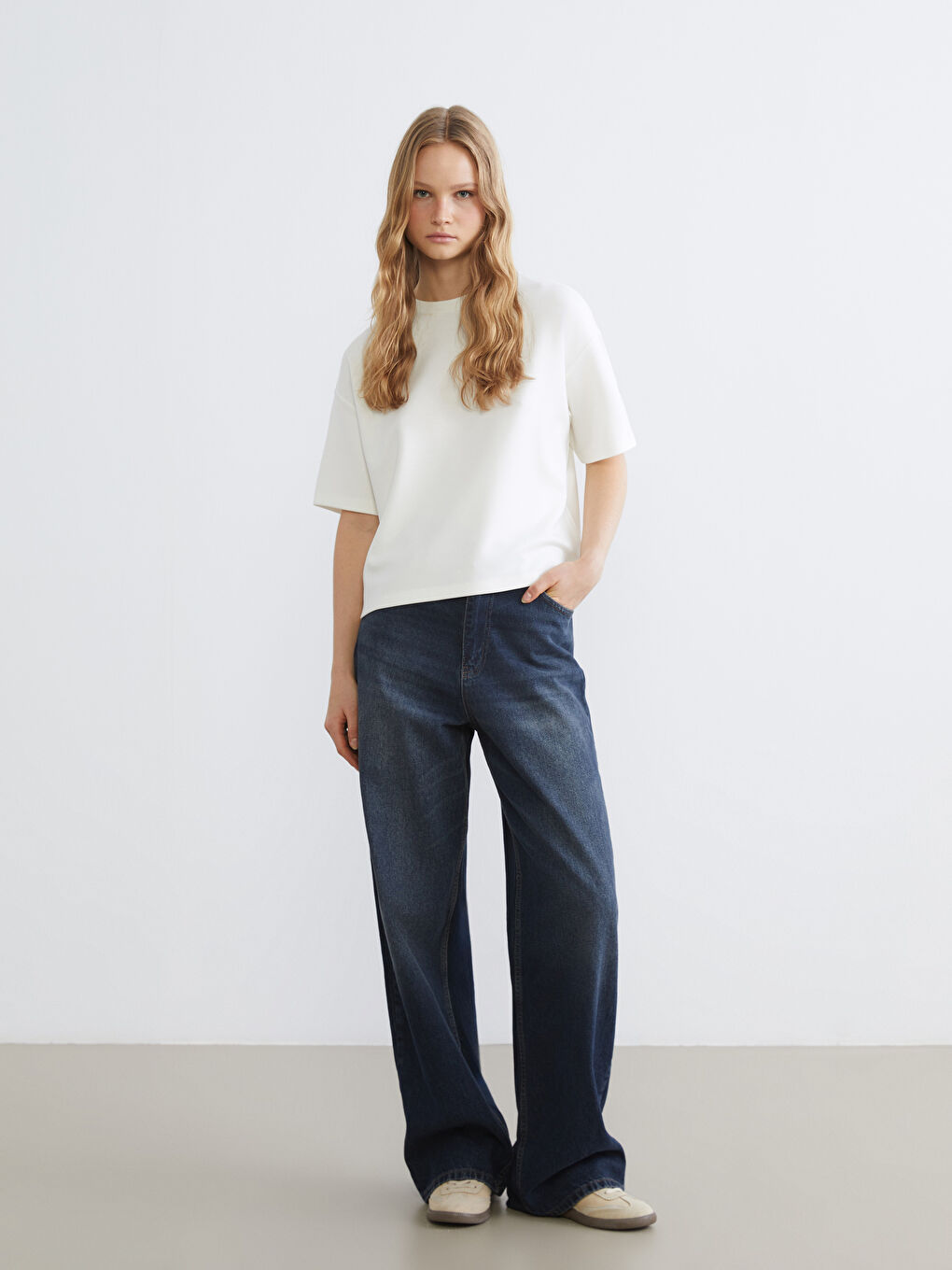 Soft Touch Oversized Women's Tee-1