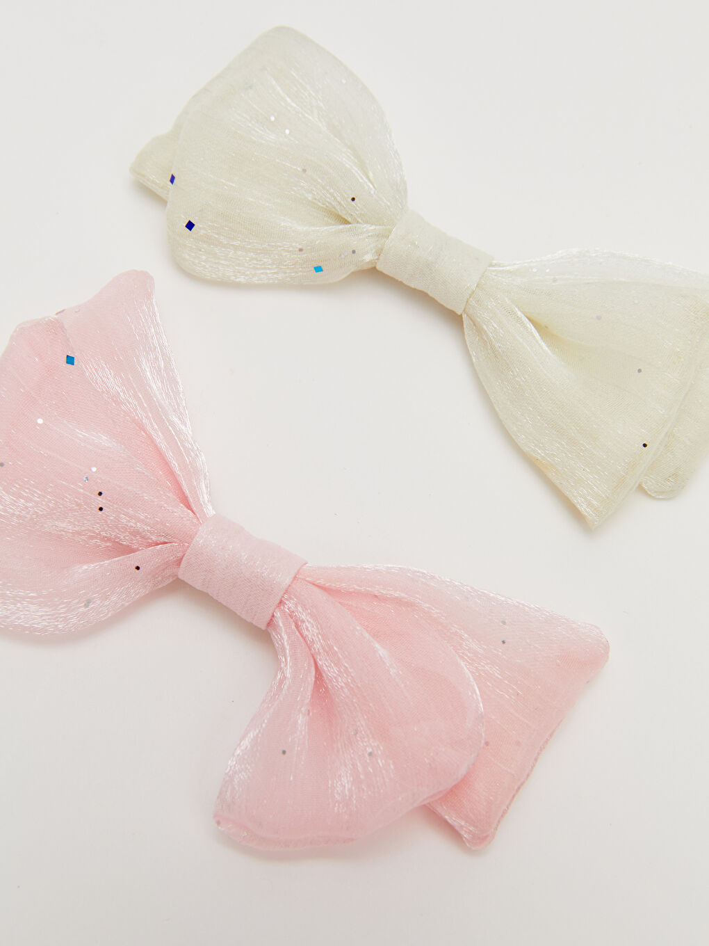 مشبك وربطة شعر خليط من الألوان-2