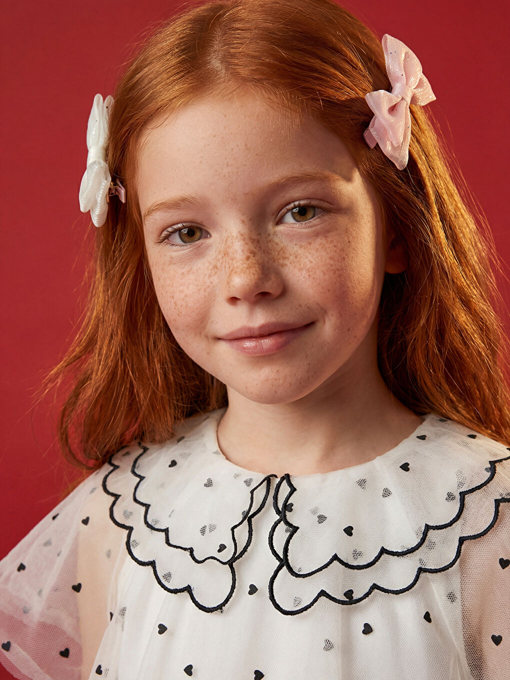 Karışık Fiyonk Figürlü Kız Çocuk Toka Seti 2'li