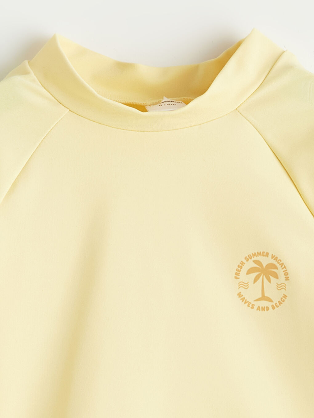 Sarı Desenli Erkek Bebek Mayo Takımı-2