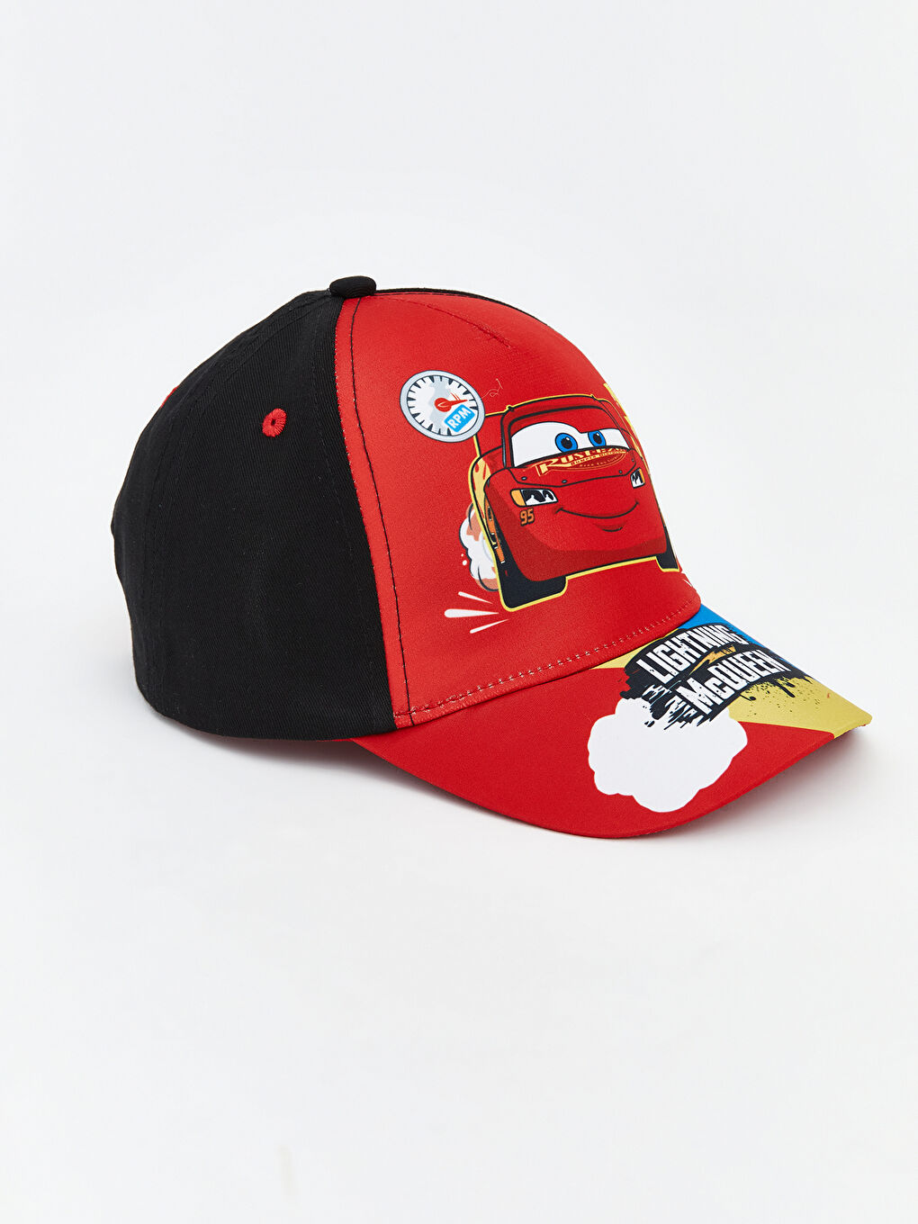 Cars Printed Baby Boy Baseball Cap-1