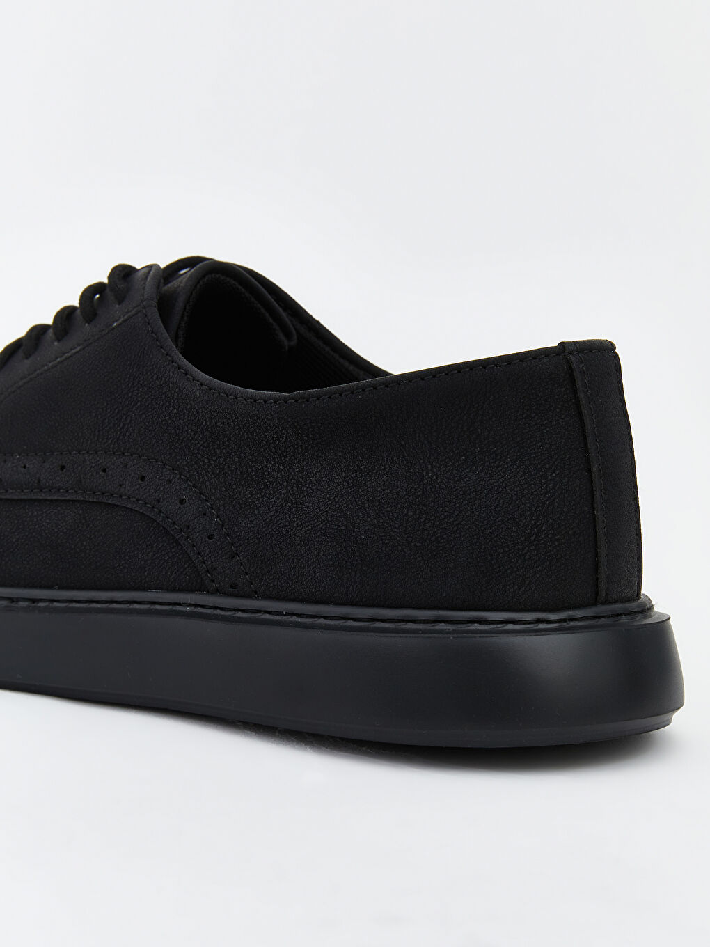 Siyah Bağcıklı Erkek Klasik Ayakkabı-4