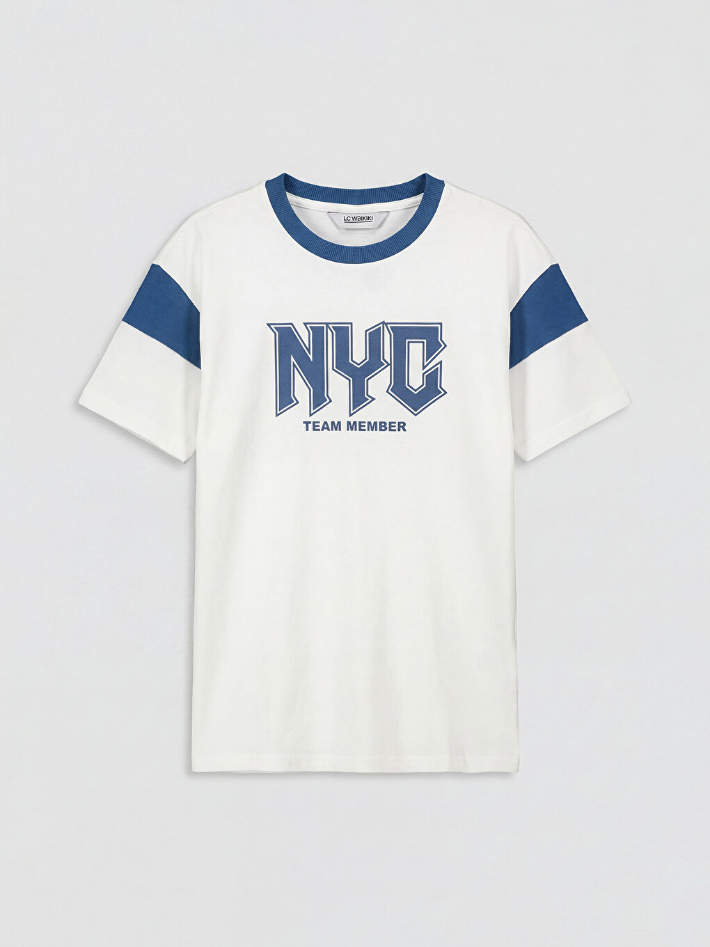 Crew Neck NYC Printed Boys' T-Shirt