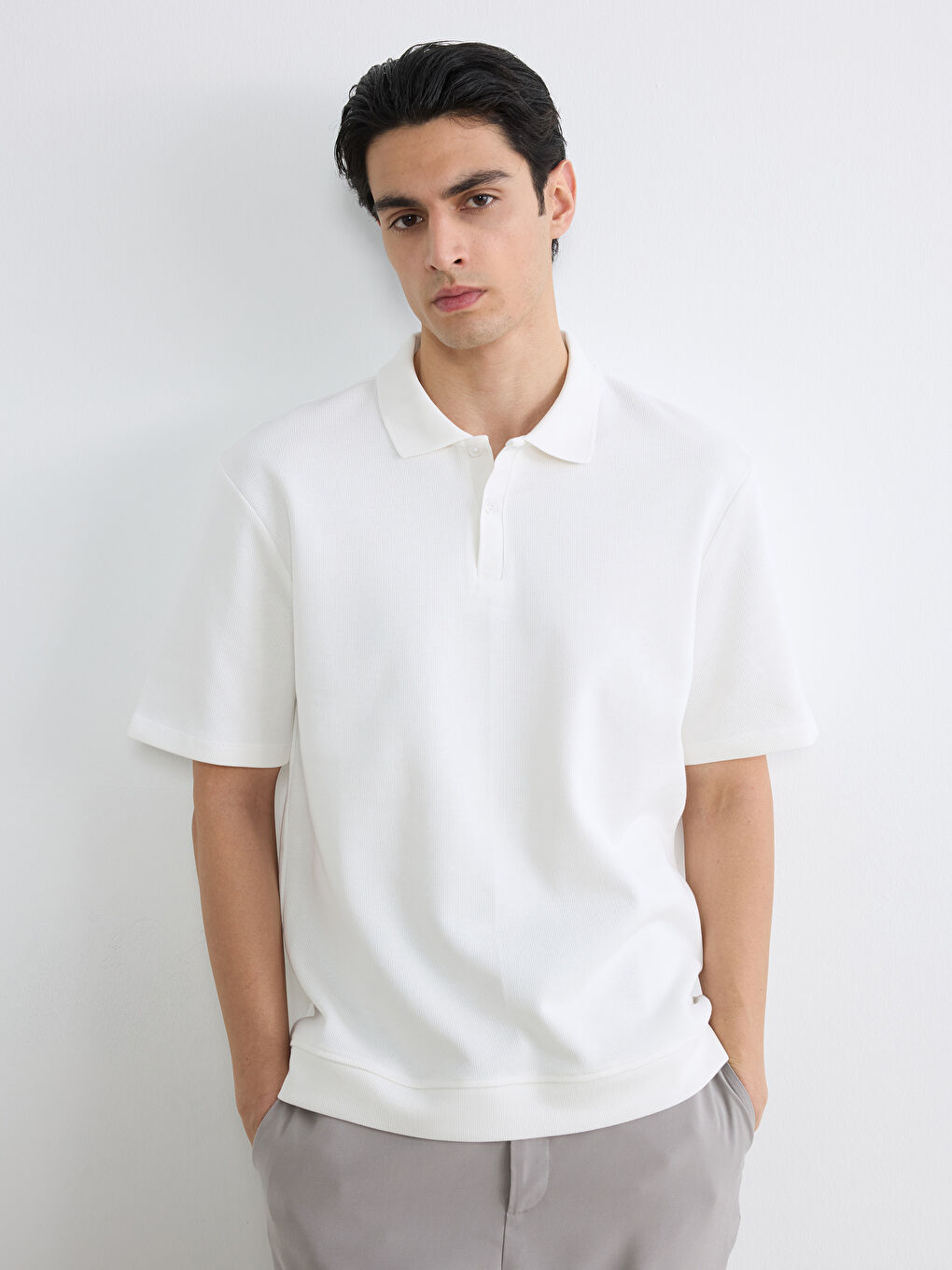 Polo Collar Men's T-Shirt