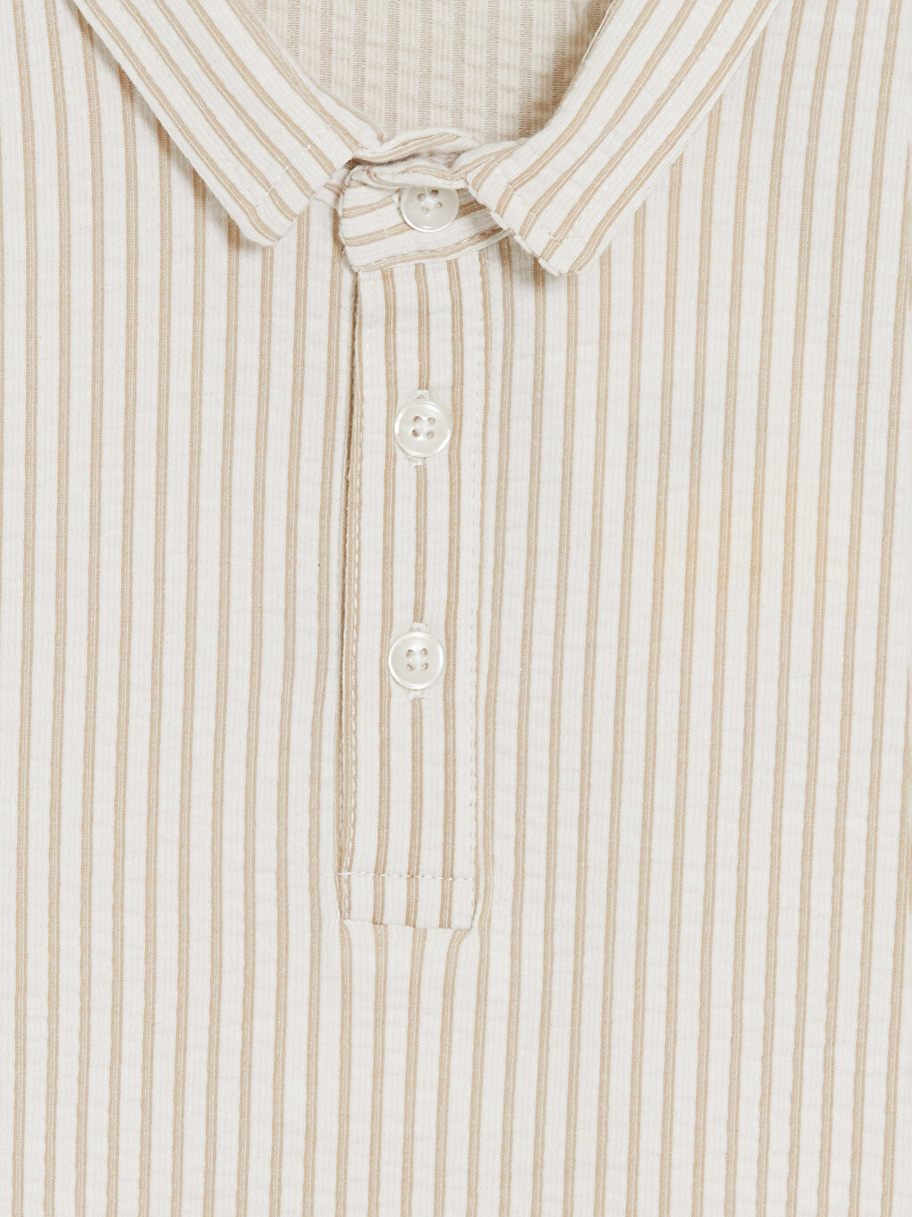 Polo Collar Striped Men's T-Shirt-5