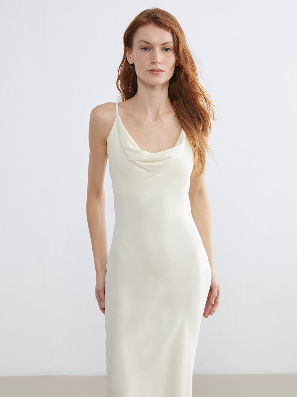 Женщины Бежевый Платье-1