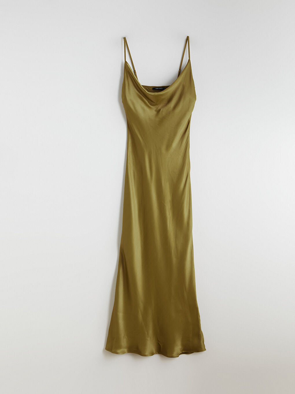 Женщины Хаки Платье-4