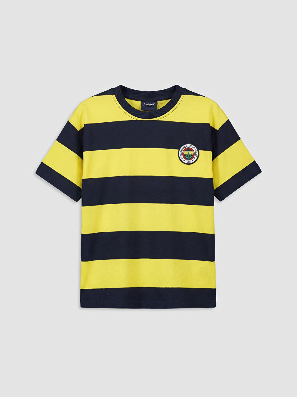 Sarı Fenerbahçe Baskılı Erkek Çocuk Tişört