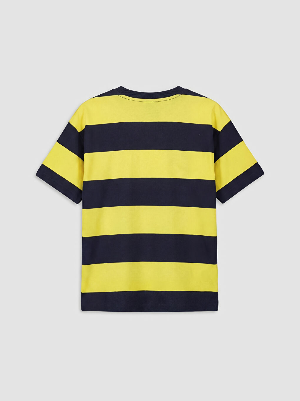 Sarı Fenerbahçe Baskılı Erkek Çocuk Tişört-1