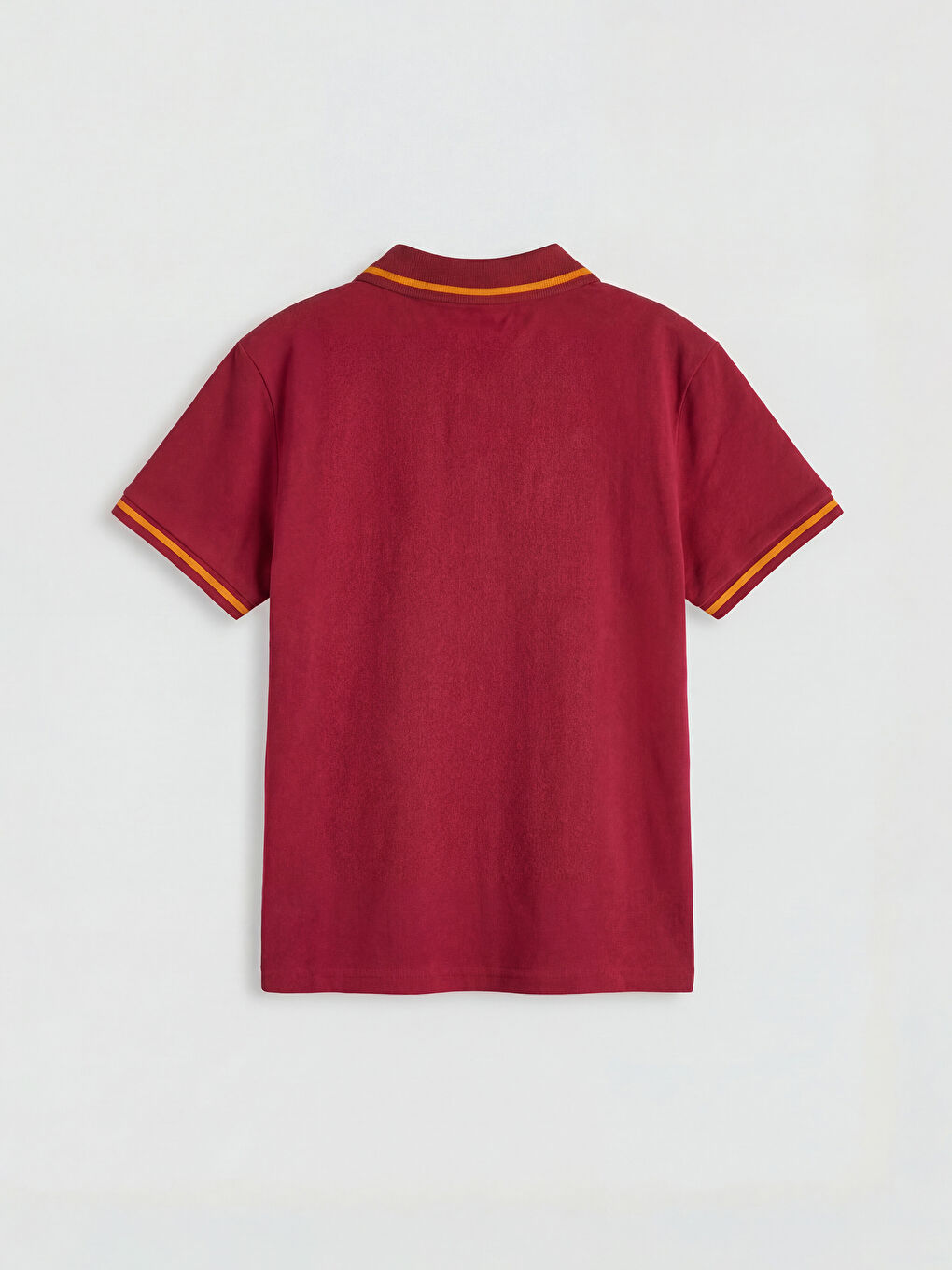 Kırmızı Polo Yaka Galatasaray Baskılı Erkek Çocuk Tişört-1