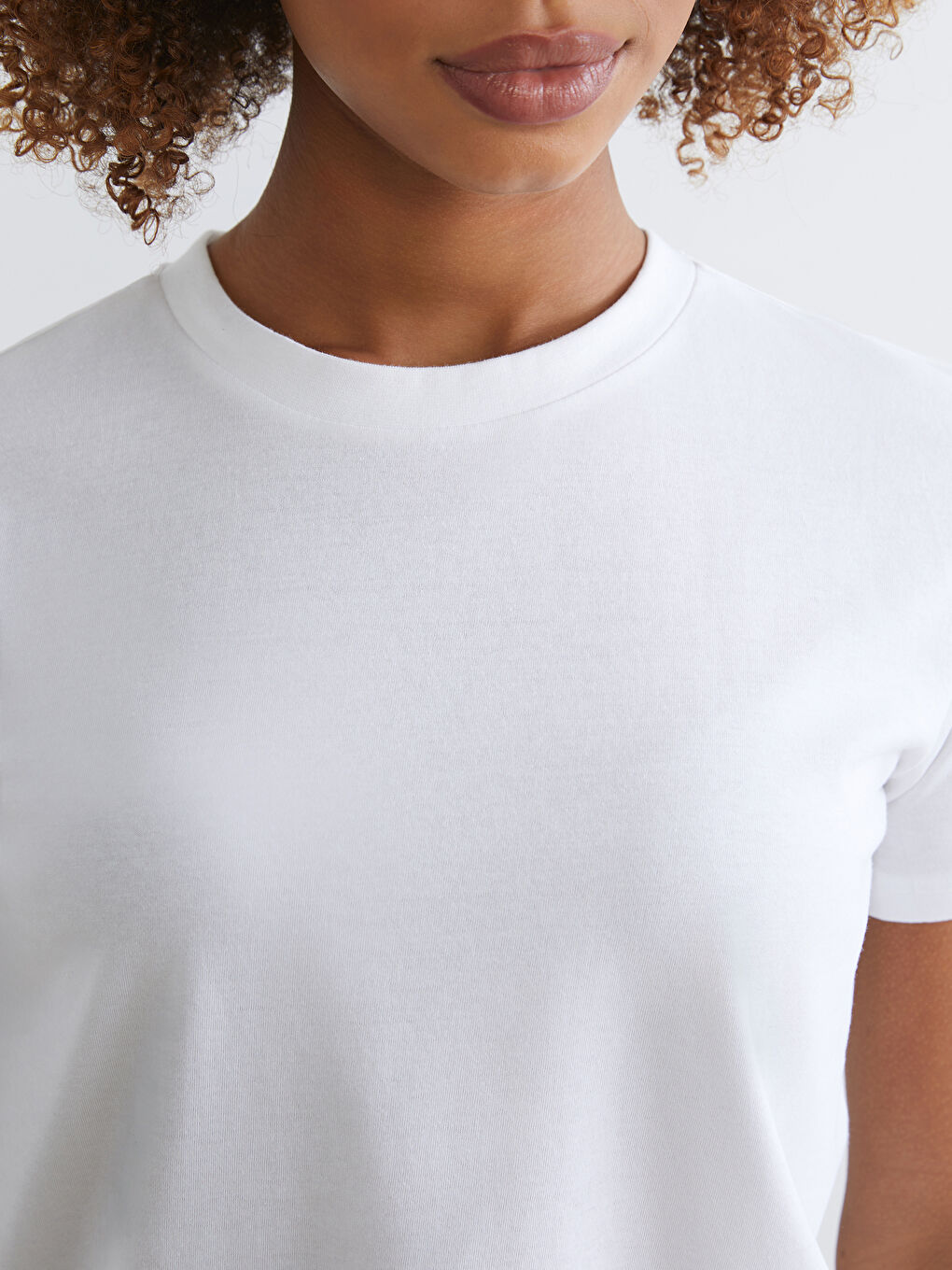 Әйелдер ақ Футболка-2