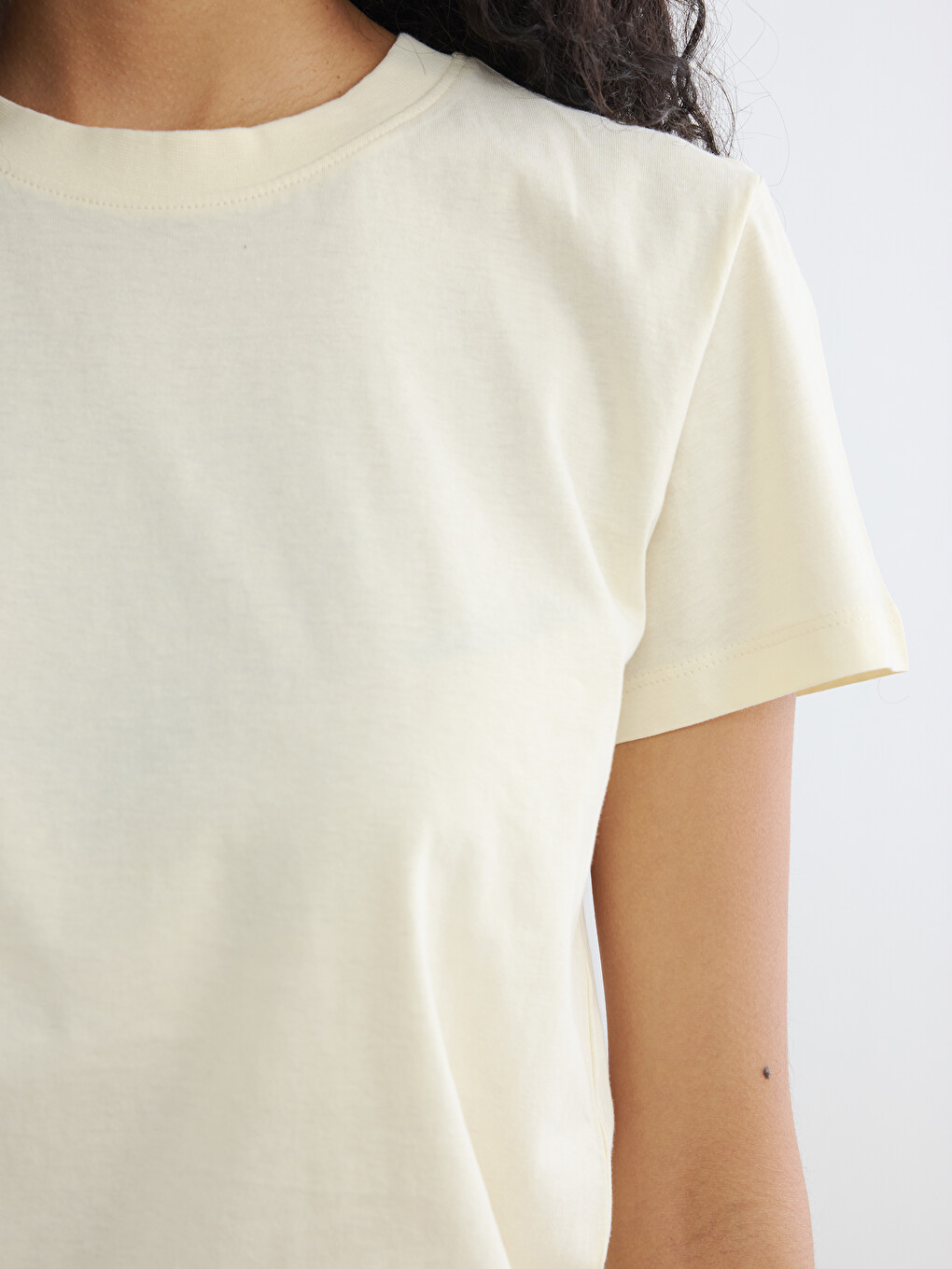 Crew Neck Women's T-shirt-2