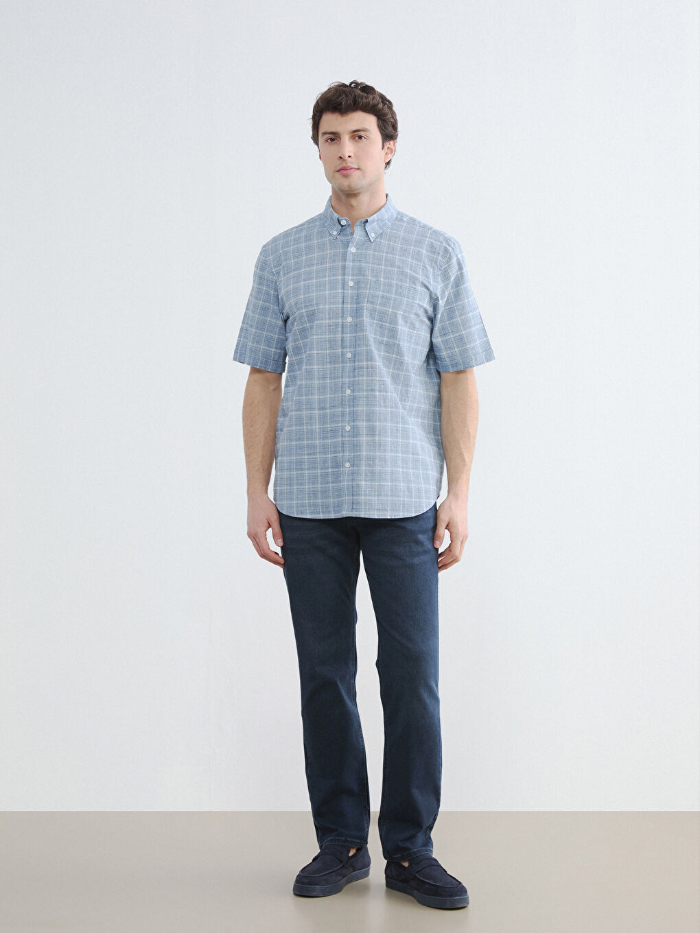 regular fit торлы ерлер жейдесі-1