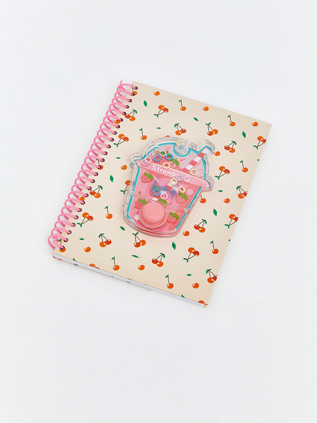 دفتر ملاحظات مطبوع بالكرز