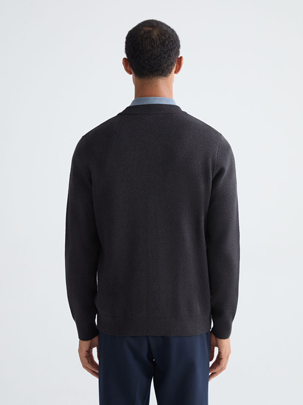 Ерлер антрацит түстес Кардиган-3