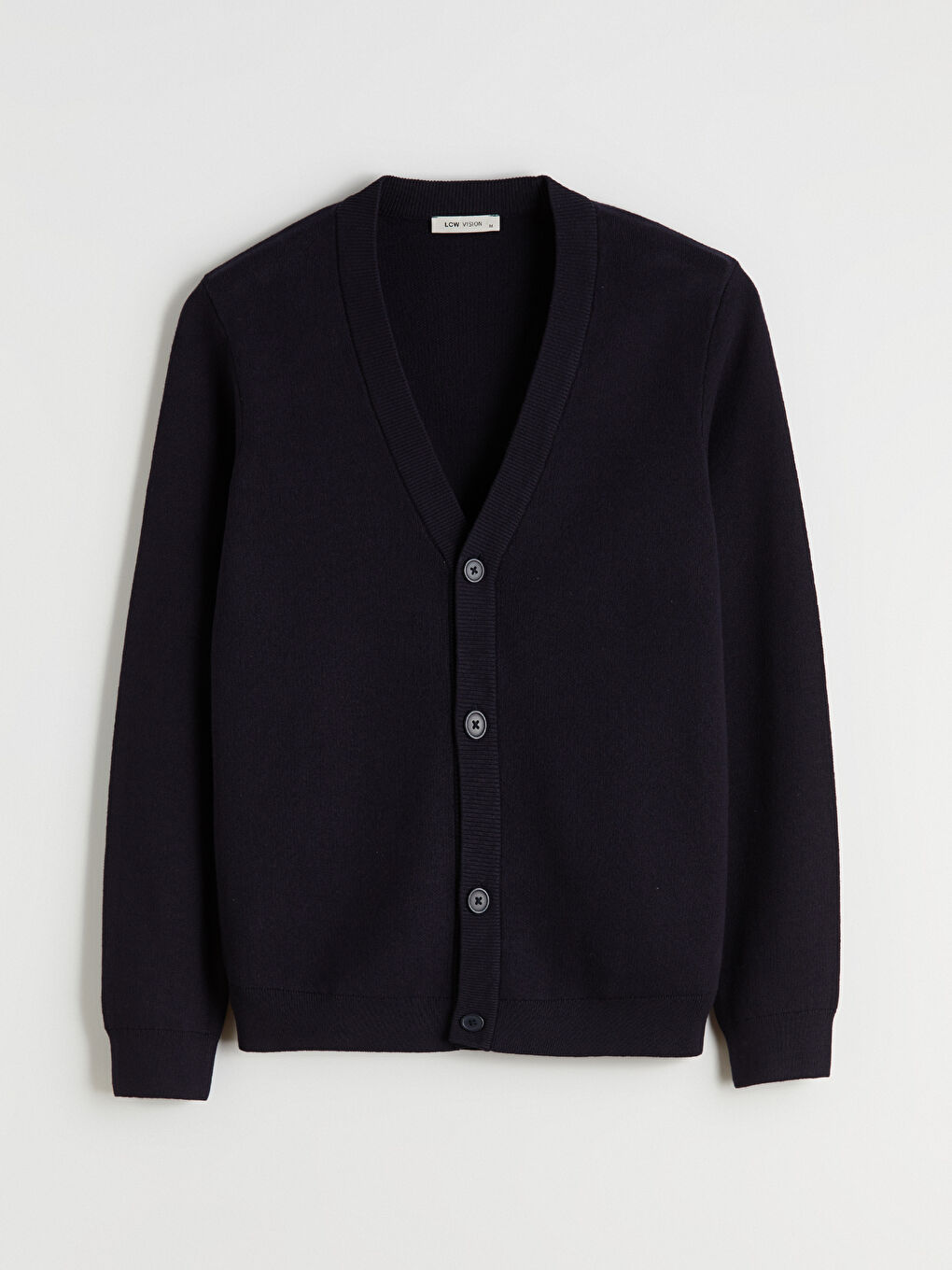 Чоловік ТЕМНО-СИНІЙ Кардиган-4