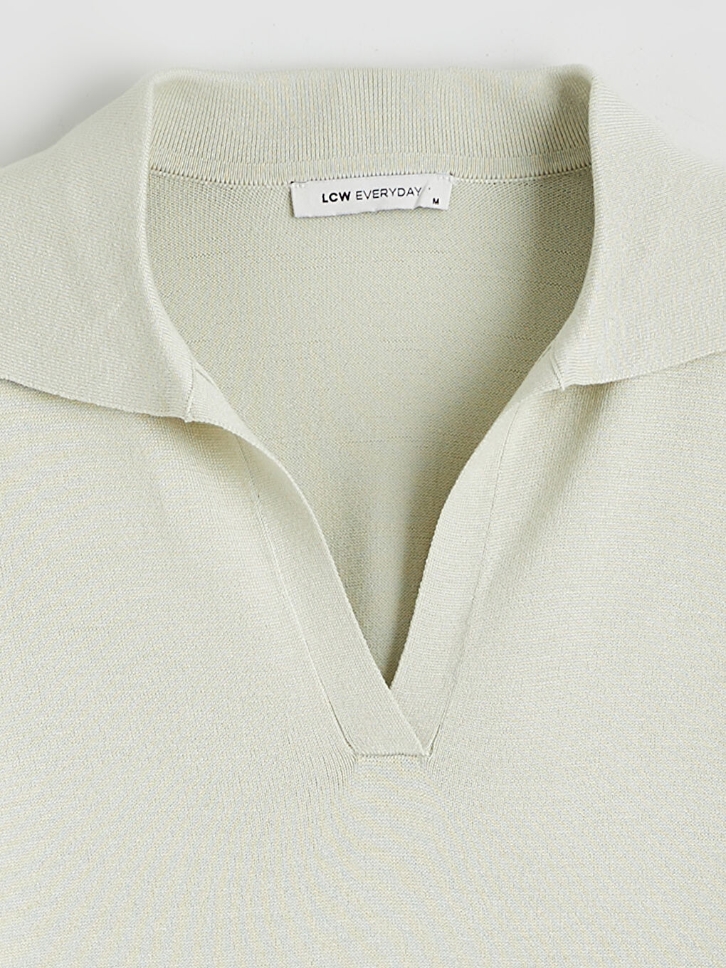 Women's Polo Neck Knit Sweater-5