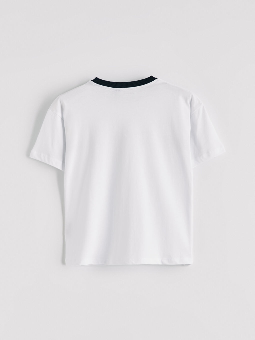 Beyaz Fenerbahçe Baskılı Erkek Çocuk Tişört 2'li-3