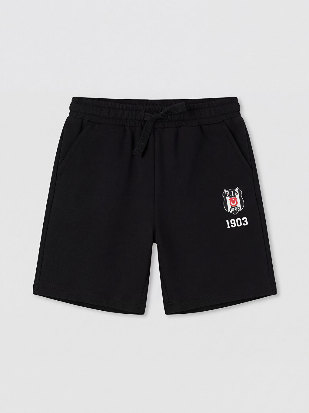 Siyah Beşiktaş Lisanslı Erkek Çocuk Şort