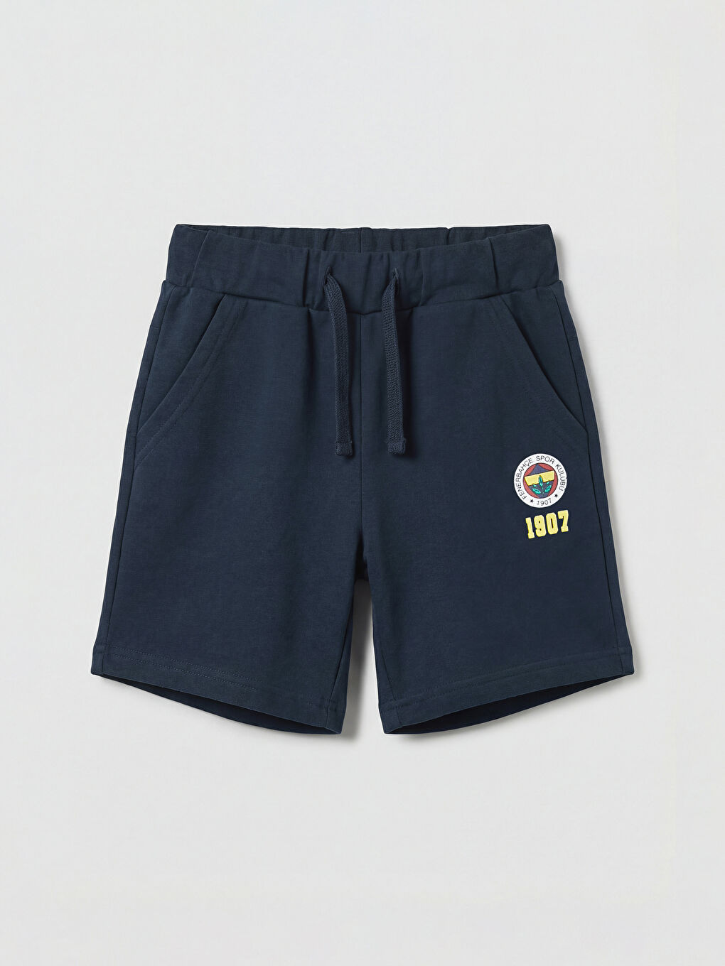 Beyaz Fenerbahçe Lisanslı Erkek Çocuk Tişört ve Şort-4