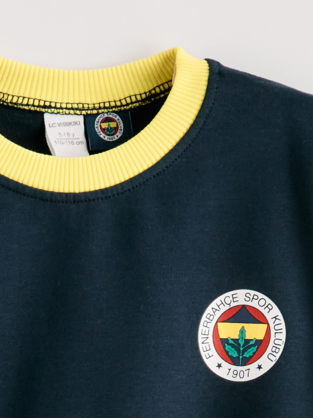 Lacivert Fenerbahçe Baskılı Erkek Çocuk Eşofman Takım-2